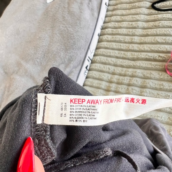 Free People Movement Hot Shot Onesie in Washed Black- M - Picture 11 of 14